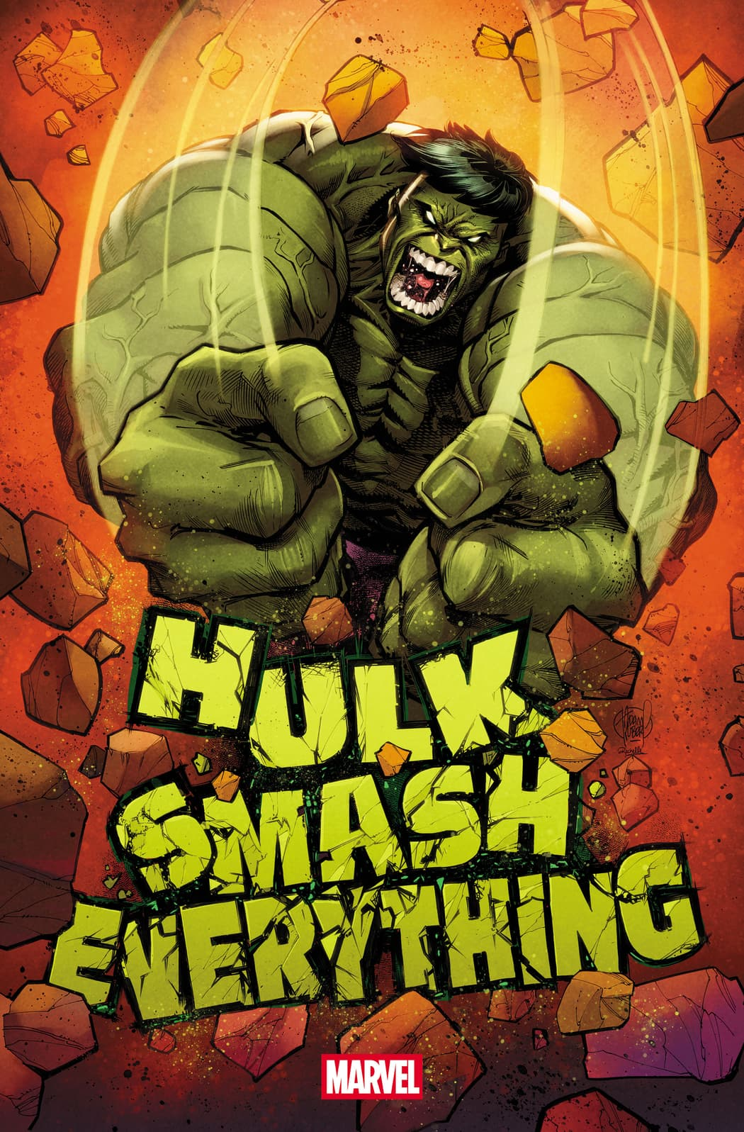 HULK: SMASH EVERYTHING #1 (OF 5) the first of five in the 2025 comic series.